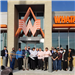 Group at a Whataburger Grand Opening