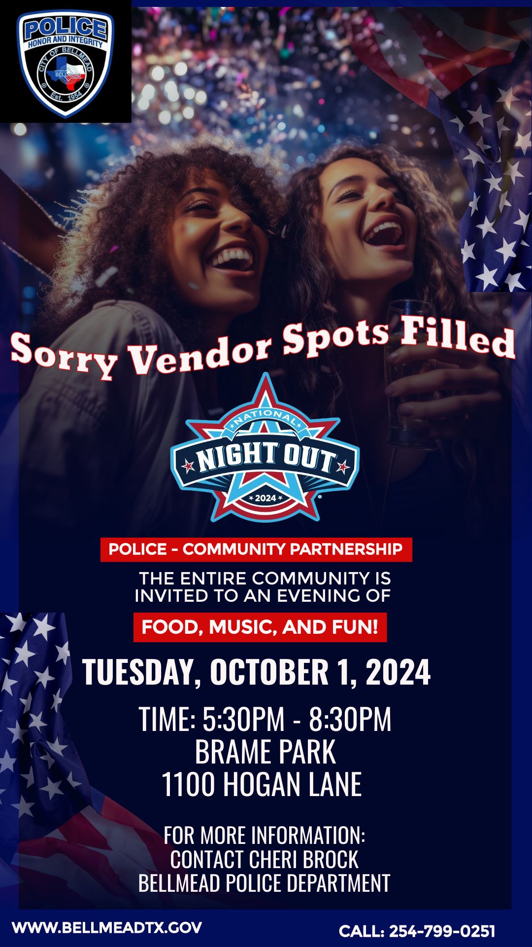 National Night Out template - Made with PosterMyWall