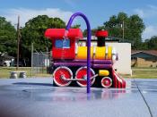 Play Area Train at Splash Park