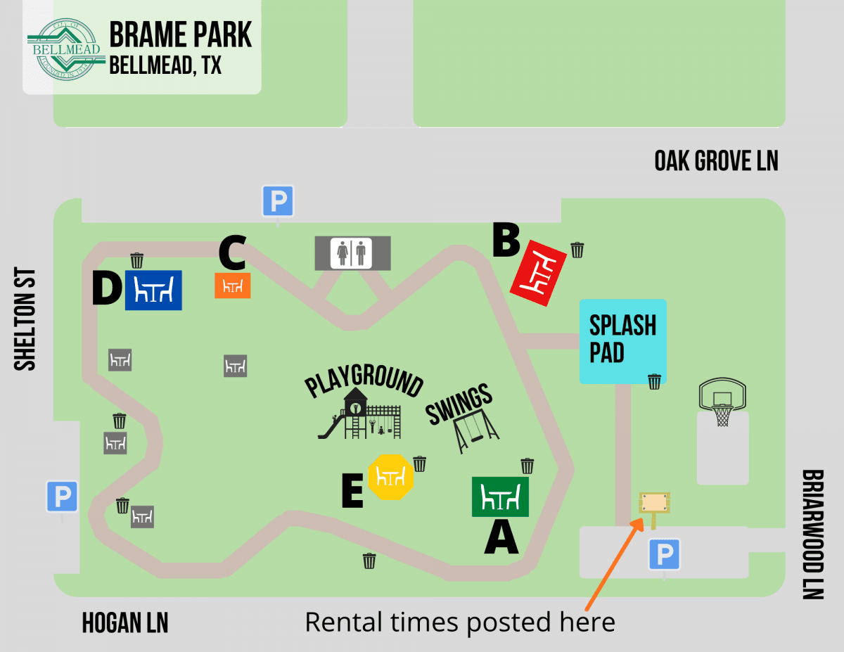 Brame Park Map