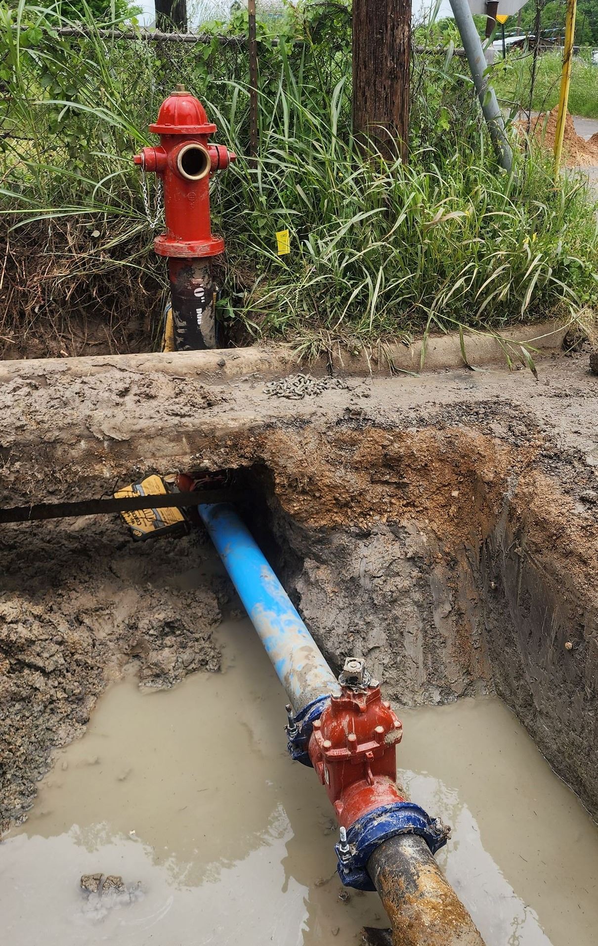 Fire Hydrant Upgraded at Behrens Cir. and Oaklawn