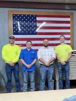 Cody Brown, Kelby Sultemeier, Craig Rice, Richard Loyd