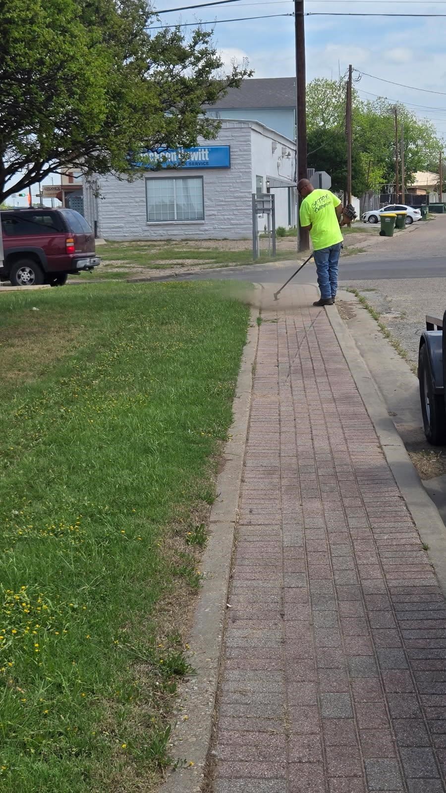 2025.04.17 Atex Enterprises sidewalk edging
