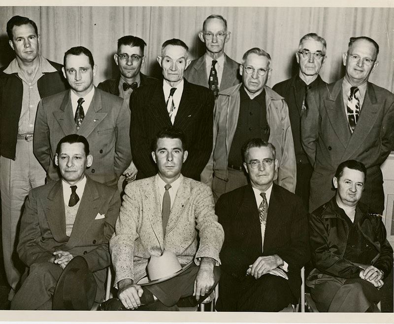 first municipal election candidates in 1952